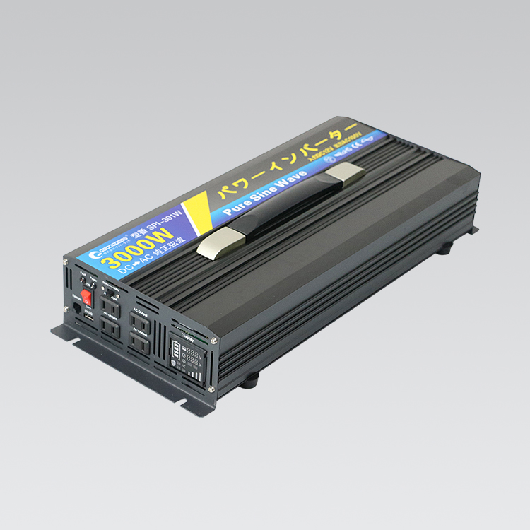 インバーター 純正弦波 12V－100V 3000W リモコン付き